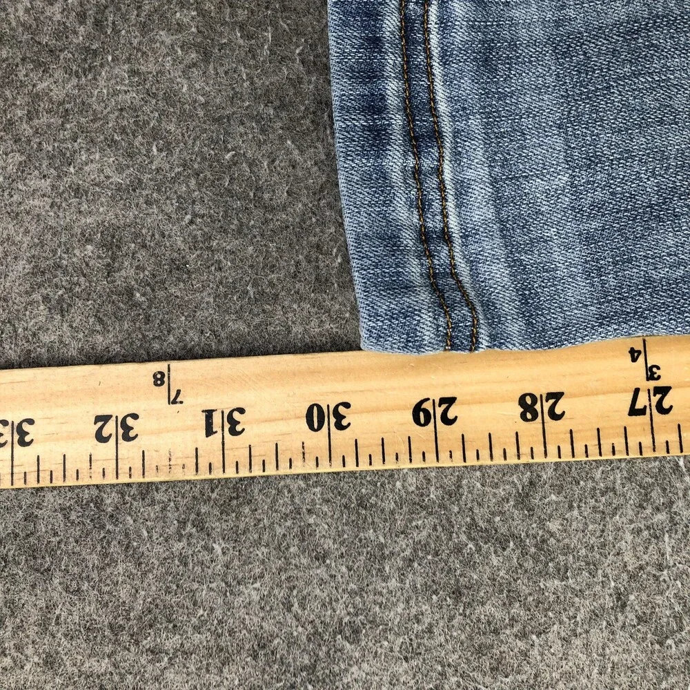 Duluth Jeans Mens 36x30 Blue Ballroom Double Flex Wash Relaxed Straight Denim
